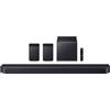 Samsung Soundbar HW-Q990F/ZF, Audio 11.1.4 canali, Wireless Dolby Atmos, 2025"
