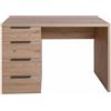 DEODATO Scrivania 60x75h cm rovere con 4 casssetti