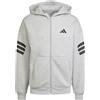 ADIDAS Felpa con cappuccio Adidas Future Icons 3-Stripes Full-Zip