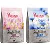 Purizon Set prova! 2 x 1 kg Purizon - Single Meat: Salmone con fiori di fiordaliso + Anatra con fiori di lavanda