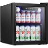 Antarctic Star - Mini frigorifero per frigorifero, 12 bottiglie, 48 lattine, porta in vetro per bevande o birra vino, distributore di bevande piccolo per casa, ufficio o bar, controllo elettronico