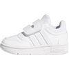 adidas Unisex - Bimbi 0-24 Hoops Shoes, Cloud White / Bliss Lilac, 22 EU