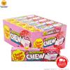 Perfetti Van Melle CHUPA CHUPS INCREDIBLE CHEW CARAMELLE MORBIDE GUSTO FRAGOLA - BOX RISPARMIO DA 24 STICK
