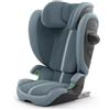 Cybex Gold Cybex Solution G2 i-Size Seggiolino Auto 100-150 cm, Isofix, Reclinabile e Ripiegabile, Protezioni Laterali - Stormy Blue