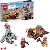 LEGO Star Wars Microfighter T-16 Skyhopper vs Bantha, Playset Collezione del Film Una Nuova Speranza, 75265