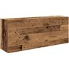 vidaXL Mobile da Bagno Legno Antico 100x25x40 cm in Truciolato, Armadio a Muro da Bagno, Armadio da Bagno a Muro, Armadio da Bagno a Parete