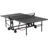 VEVOR Tavolo da Ping Pong in Alluminio, Set da Tavolo da Ping Pong per Interni ed Esterni, Tavolo Pieghevole Portatile, con Rete a Morsetto Rapido e Grandi Ruote Bloccabili, Montaggio in 10 Minuti