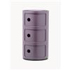 Kartell Contenitore di design con 3 cassetti Componibili, alt. 59 cm
