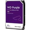 WESTERNDIGITAL HD WD PURPLE WD64PURZ 6TB SATA3 256MB per VIDEOSORVEGLIANZA EU