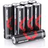 PHOTOOLEX Batterie ricaricabili AA Ni-MH(pacco da 8), 1.2V Pile Rechargeable aa da 2700 mAh ad alta capacità batteria doppia A ricaricabile a lunga durata per Blink Xbox