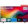 LG NanoCell NANO81 86'' Serie 86NANO81T6A, TV 4K, 3 HDMI, SMART TV 2024