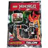Blue Ocean LEGO Ninjago Talon Minifigure Set (891841, Insaccato, 6 Pezzi + 1 Minifigure)