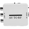Cuifati Convertitore Video da, AV, CVSB a RF, Amplificatore Audio 1080P Mini Composito CVBS Adattatore Convertitore Audio Video Che Supporta Pal/NTSC per TV/PC/VCR