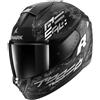 Shark Casco Moto Integrale Shark RIDILL 2 MOLOKAI Mat Nero Bianco