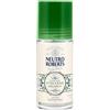 Neutro Roberts, Deodorante Roll-on Dolomiti Senza Sali di Alluminio, Zero Macchie, con Olio Essenziale di Magnolio e Muschio bianco, Con Puro Olio di Glicerina, Deodorante Donna e Uomo, 50 ml, 48h