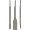 Bosch Professional Set da 3 Pezzi di Scalpelli Long Life SDS plus, per Calcestruzzo, Mattone, Mattone Pieno, 0/20/40mm, Accessorio per Martelli Perforatori e Demolitori
