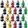 KUOQIY Presa a Banana 4mm, Connettore Jack Terminale del Binding, 20 Pezzi in 5 Colori (Rosso, Giallo, Nero, Blu, Verde)