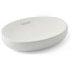 TATAY Portasapone in ceramica Soft, morbido al tatto e finitura opaca, privo di BPA, bianco. Dimensioni: 11,2 x 8,2 x 2,5 cm