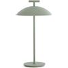 Kartell Lampada da Esterno dimmerabile Ricaricabile, Verde Salvia, H 36,5 cm