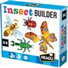 HEADU - Insect Builder NEW - Gioca e Scopri Come Sono Fatti gli Insetti | Giochi Educativi Bambini 5 6 7 8 Anni, Idea Regalo Bambino 6 anni, Regalo Compleanno Natale Scuola STEM, Made In Italy