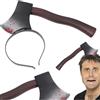 PARENCE.- Fascia Ascia insanguinata 27x12cm - Accessori costume Halloween - Effetto realistico, Sangue finto - Ideale per feste a tema, carnevale, cosplay horror