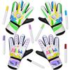 Jalunth Guanti portiere Bambino - Doodle Disegno Guanti Calcio Lavagna Lavagnetta per bambini Uomo Ragazzo Ragazza Natale Football Tavoletta Grafica Regali