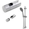 GWAWG Supporto soffione doccia, supporto soffione doccia per asta scorrevole regolabile 18-25 mm, supporto doccetta scorrevole, supporto soffione doccia per asta doccia