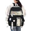 Generic per le ragazze della scuola forniture accessori per la scuola più piccoli zaino zaino carino 40l, Nero , Taglia unica