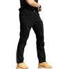 Generisch Pantaloni tattici da uomo in cotone, pantaloni cargo militari, estivi, pantaloni cargo da lavoro, da uomo, leggeri, traspiranti, grandi taglie, 03 nero, 3XL