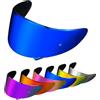 PSLER Visiera per Casco per RF-SR RF-1200 Visiera colorata per X14 NXR Z7 CWR-1 RYD X-Spirit III, Accessori di Ricambio per Visiera di Protezione UV per Moto(Blu Profondo)