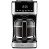 Ufesa Macchina da Caffè a Filtro Ariccia Programmabile 900W, 14 Tazze, 1,8L, Schermo Tattile, Acciaio Inox, Filtro in Nylon Rimovibile, Caraffa in Vetro ad Alta Temperatura, Lavabile in Lavastoviglie