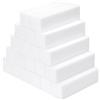 Carehabi 20 Pezzi Buffer Unghie Blocco, Nail Buffer Quadrato Spugna Buffer Unghie Professionale per Salone Unghie, Nail Art Fai da te a Casa