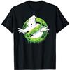 Ghostbusters Ghost Logo Green Slime Maglietta
