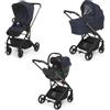 Trio Foppapedretti TicToc Navy Rek I-Size Con Borsa e Coprigambe