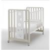 Lettino Trasformabile Azzurra Design Glam Stelle Uno X 9 Bianco Avana