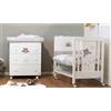 Lettino Cuoricini Teodoro Co-Sleeping Materasso Incluso