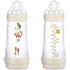 Set Mam Easy Start Anti-Colic 160 ml + 320 ml + Tettarella 1 e 3 + 2 Succhietti In Silicone + Dentaruolo Pink