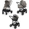 Trio Foppapedretti Divo I-Size Con Borsa e Copri Gambe Col. Nut