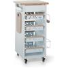 Carrello Da Cucina Foppapedretti Bistrot Bianco Naturale