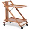 Carrello Portavivande Foppapedretti Sprint Noce