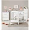Lettino Azzurra Design Dido Mini Bianco/Avana