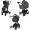 Trio Foppapedretti TicToc Olive I-Size Con Borsa E Coprigambe