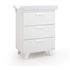 Cassettiera Fasciatoio Azzurra Design Mia Bianco