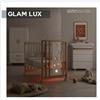 Lettino Trasformabile Azzurra Design Glam Lux Uno X 9 Bianco Naturale Con Cromoterapia