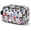 Harry Potter Beauty Case Harry Potter Personaggi Chibi Multicolore 25x16x13 cm