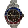 Walter Mitt Royal Marine Diver Acciaio Automatico Nero Rosso Blu Orologio