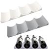 WUBAYI Confezione da 2 portabottiglie in silicone, organizer per frigorifero, per tavolo/dispensa/bar, scaffale per vino rosso e bevande, per armadietti del frigorifero