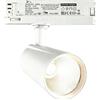 FOOC Faretto a LED da 30 Watt, 3 fasi, 4 fili, girevole e orientabile, 3000 K, luce bianca calda, 2800 lm, in alluminio, per illuminazione interna, sistema a binario