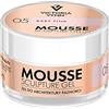 VICTORIA VYNN Mousse Sculpture Gel 50 ml Crystal Glass (BABY PINK 05) - Gel ovale per unghie - 1 set, 1 pezzo, 1 x 50 ml