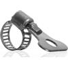 YoiYee Fascetta stringitubo da 8-12 mm, in acciaio inox 304, regolabile, con vite a galletta, a farfalla, in metallo, per il fissaggio del gas/linea del carburante, confezione da 4